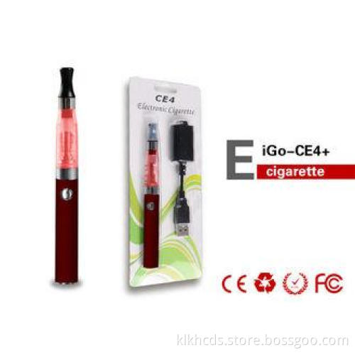 Custom 650mAh 14mm Eco Friendly EGO CE4 Electronic Cigarett